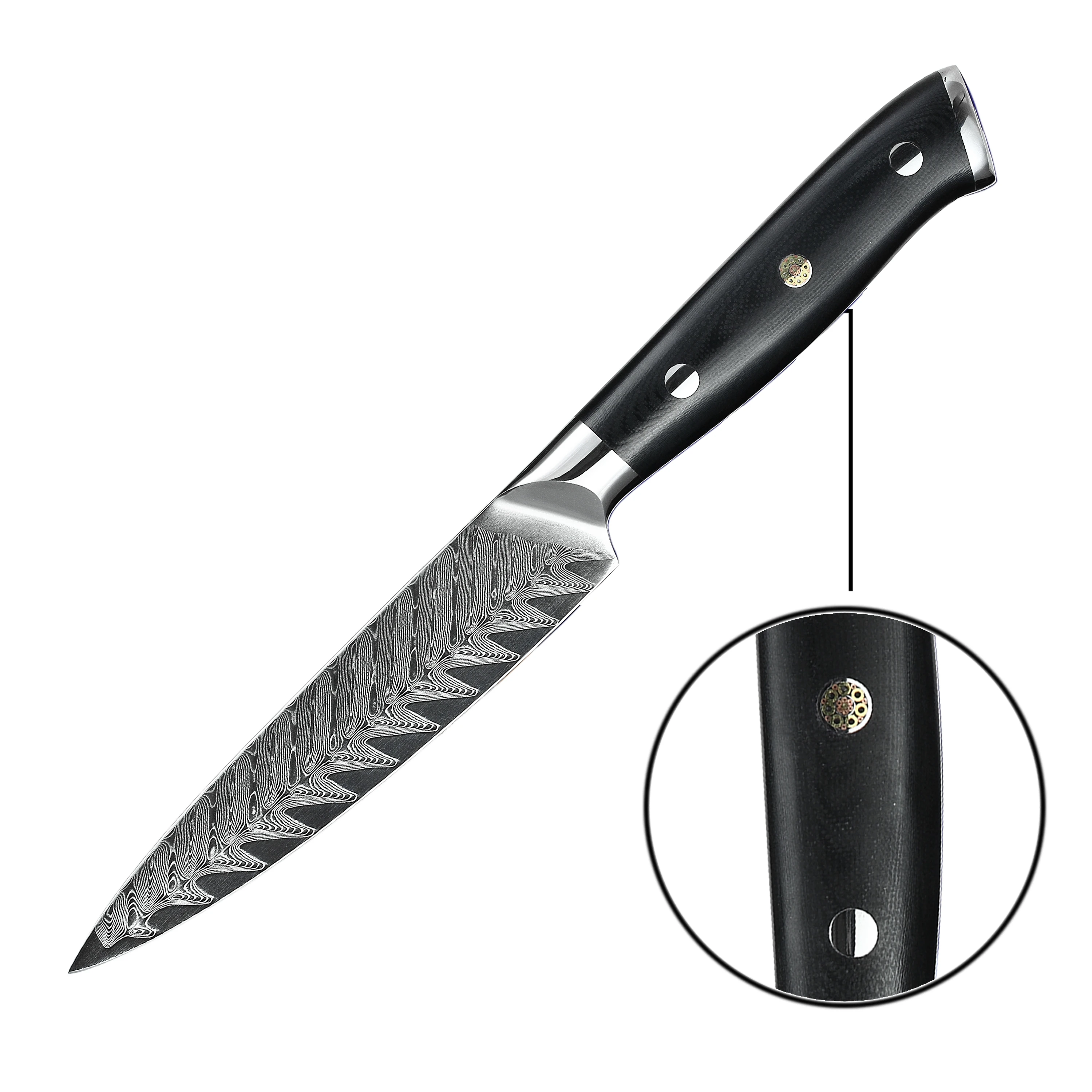 Professional Damas AUS10 Vegetables Meat Utility Knives