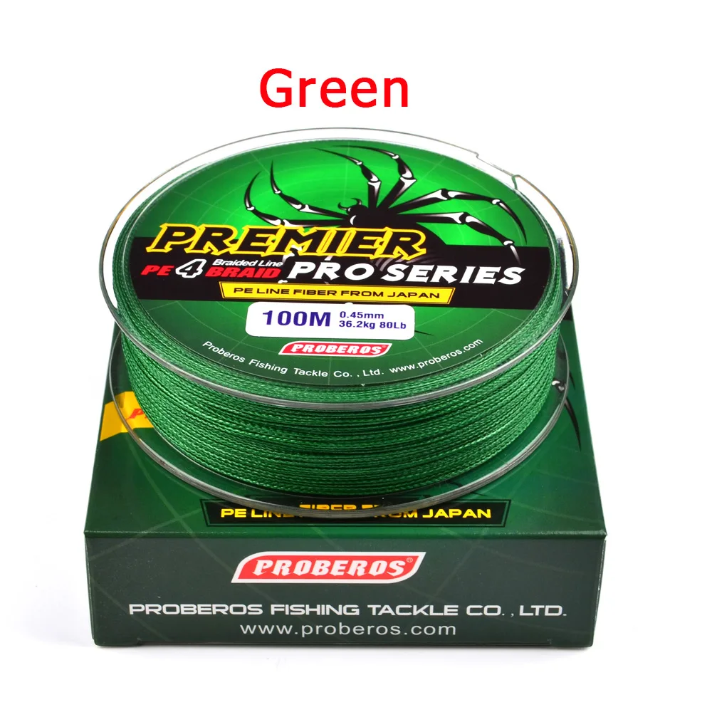 Horizon 4 Braid Line Fishing Thread 100M 6LB-100LB PE Tali Pancing Japan Braided Fishing Line
