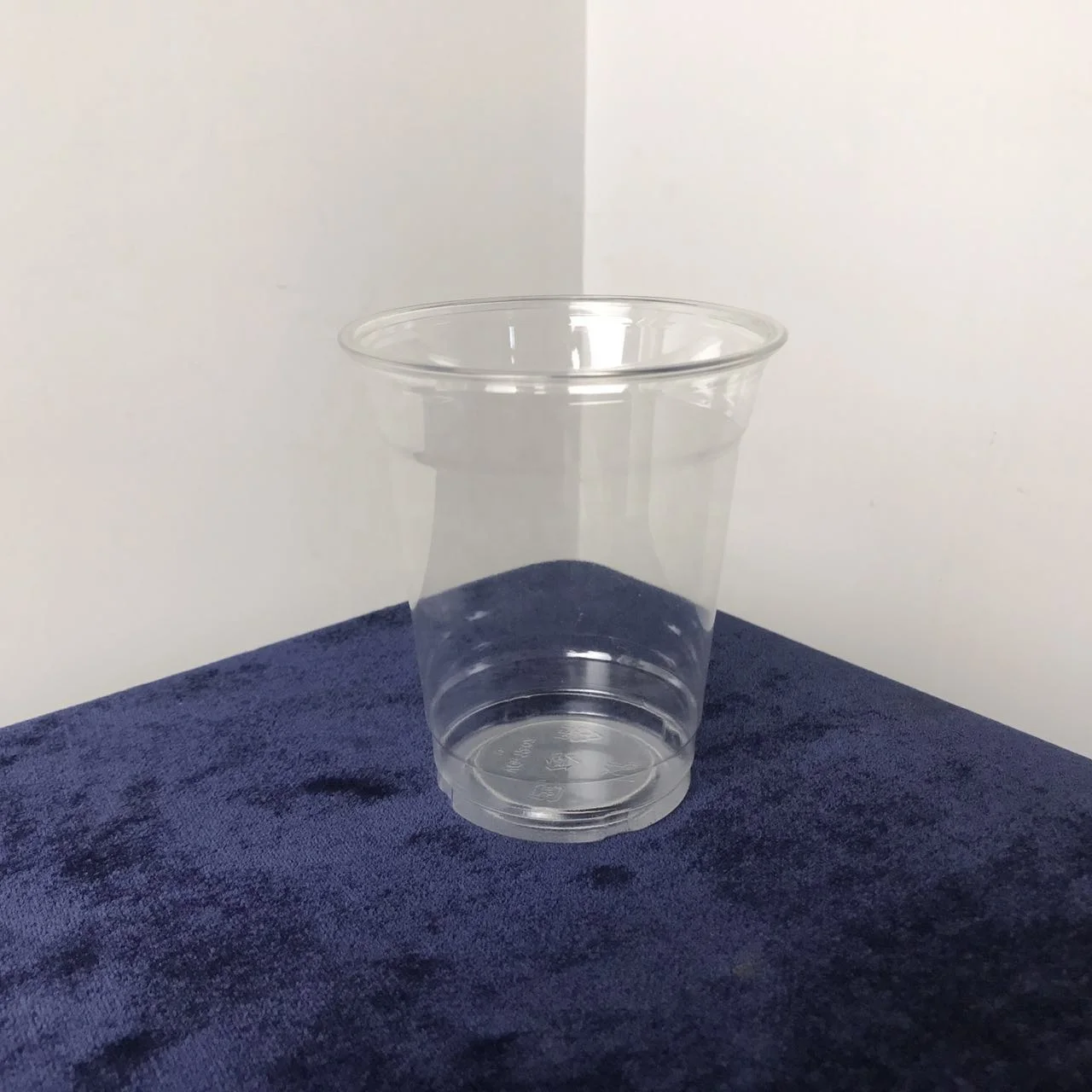 12oz Custom Design Disposable Plastic Boba Tea Smoothie  Pet Cup With Dome Lid