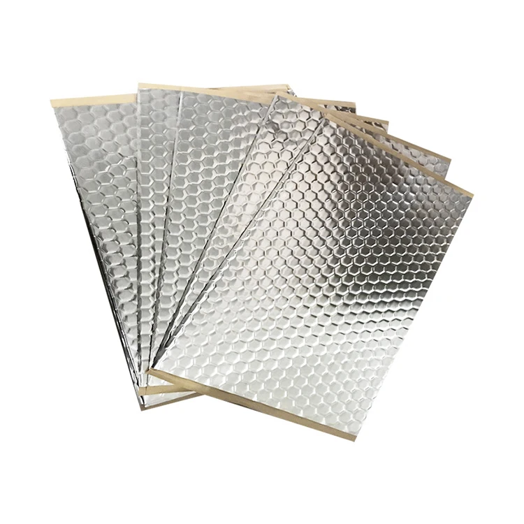 Factory wholesale car soundproofing aluminum foil butyl damping sheet car soundproofing mat