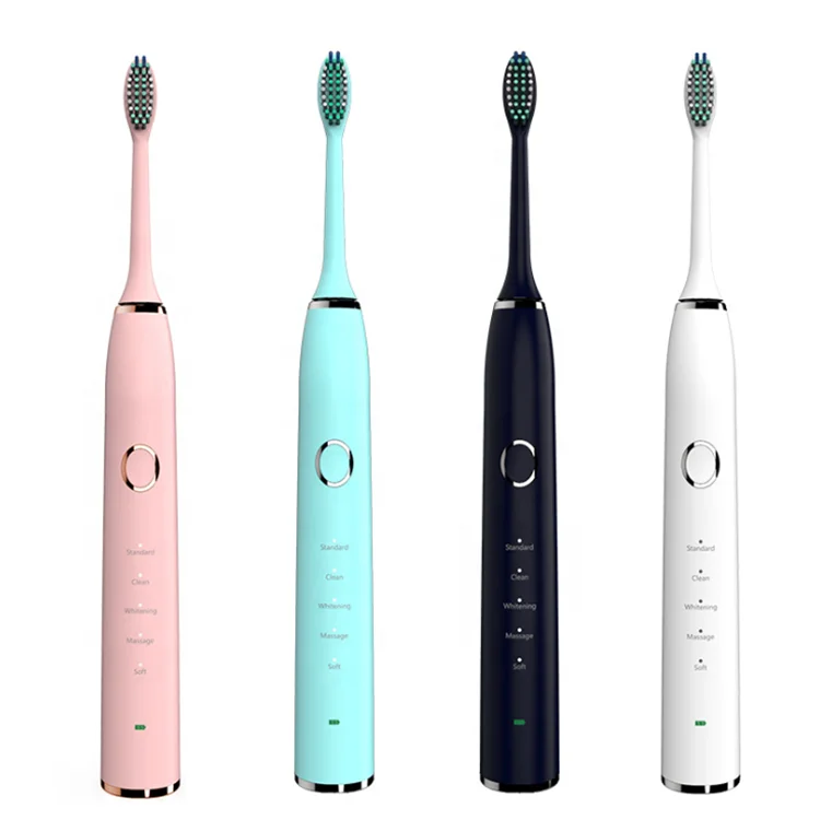 Professional Teeth Whitening Sonic Electric Toothbrush Rechargeable Waterproof Automatic Toothbrush