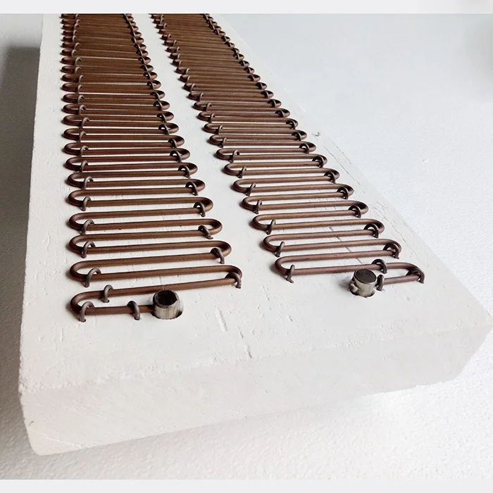 Ceramic fiber resistance wire heating board with temperature control