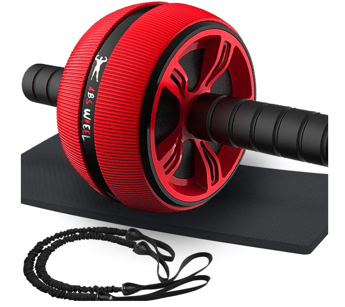 
Abdominal Workout Toning Back & Arms Exercise slider ab wheel roller AB dual roller wheel 