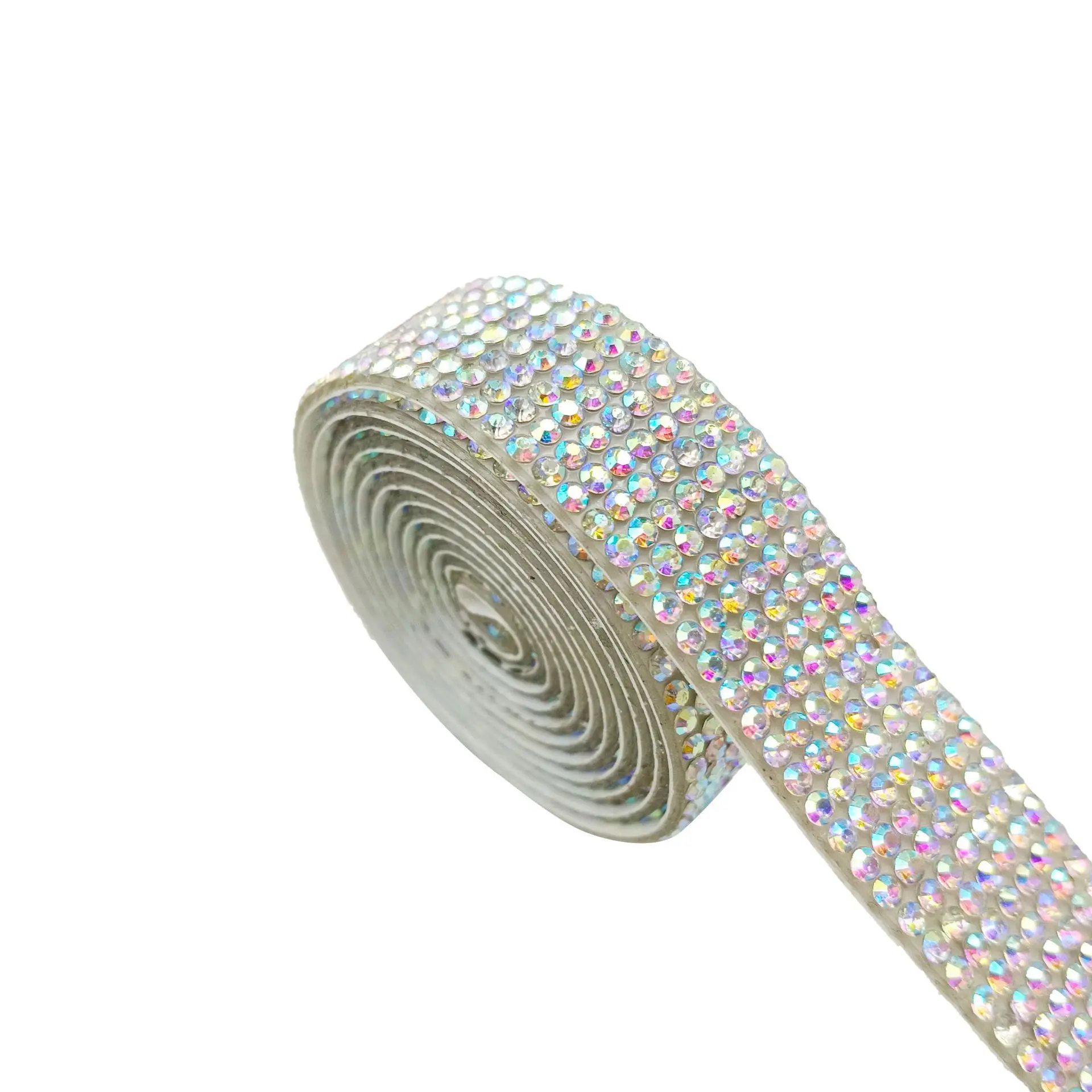 Cheap Price Clean and Flawless Custom Rhinestone Belts Metal Rhinestone Sheet  Rhinestone Tape Trim