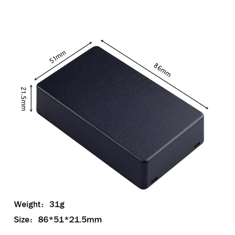 standard size electronic accessories plastic ABS case Junction box for PCB,electronic device project equipment