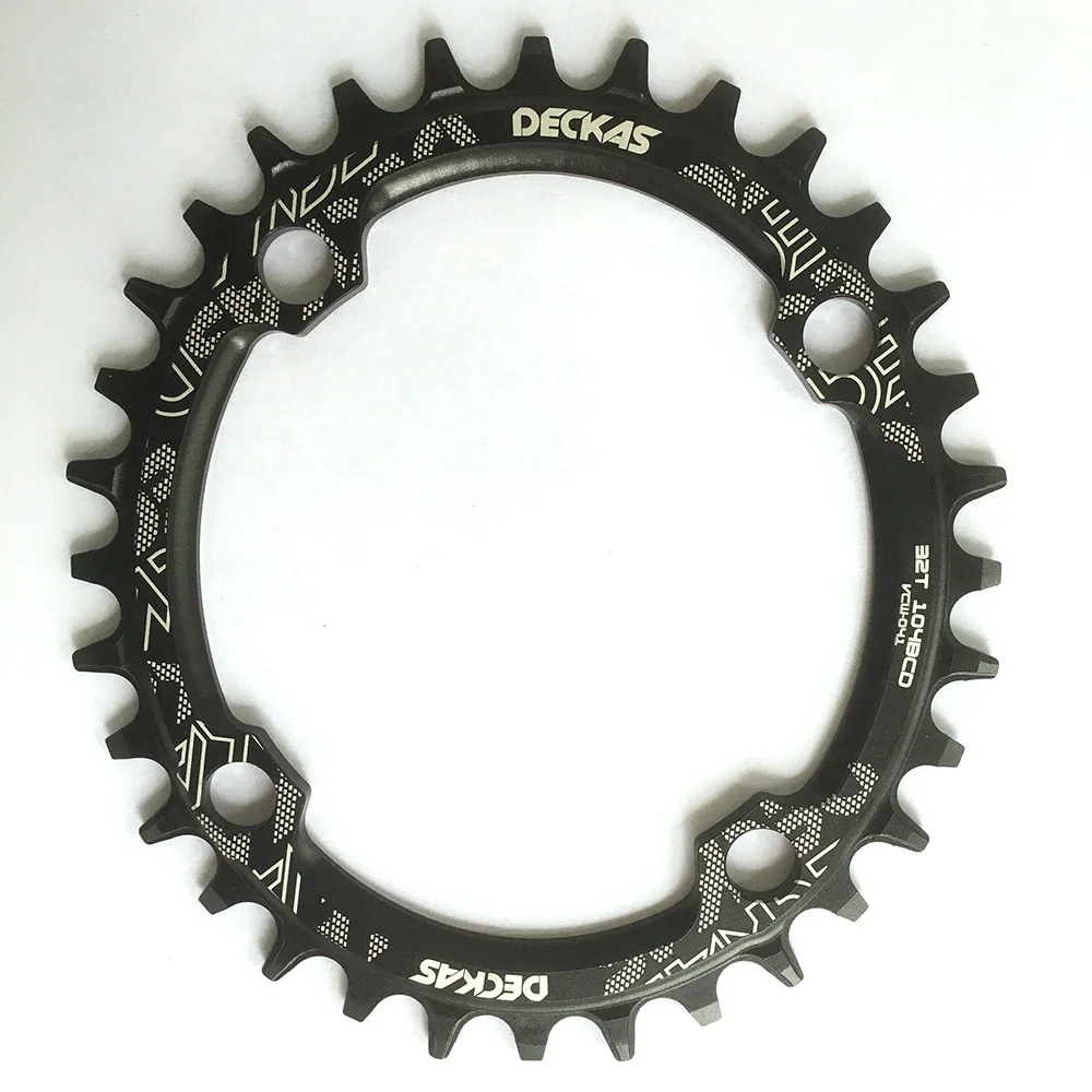 Deckas Oval Chainring Bike Bicycle 32T Ultralight Chainwheel 104 Bcd Chainwheel 104BCD Chain Ring MTB Mountain 104bcd
