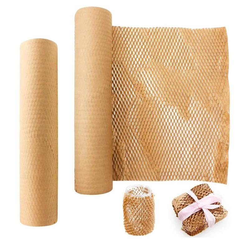 Automatic High Speed Recyclable Packaging Brown Kraft Paper Honeycomb Paper Making Machine