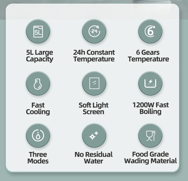 Great Choice Easy Disassembly Electric Kettle Big Hidden Button Electric Tea Kettle Adequate Intake For Water