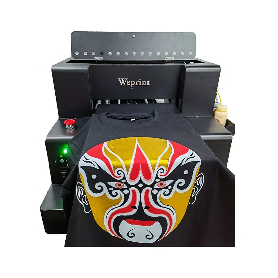 Weprint cheapest A3 dtg printer digital sublimation t-shirt printing machine for Small Business Garment printing industry