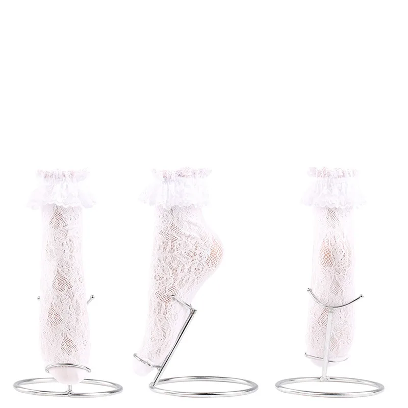 Socksmate tight high silk stockings cute teen girls lolita peachy long hot sexy ladies lace flower spa seamless ankle socks
