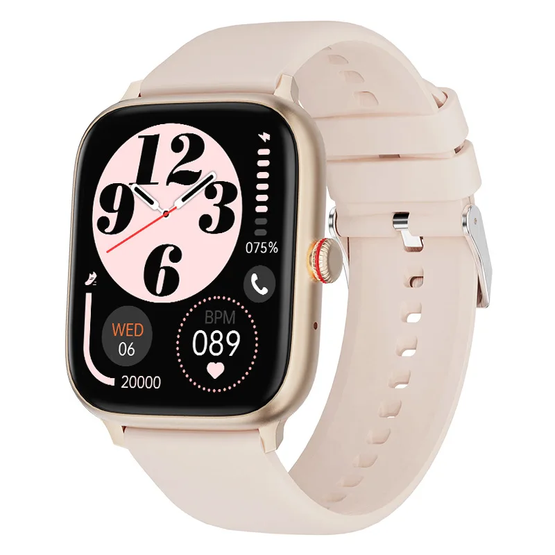 T15 Bluetooth Talk Watch 1.83 Heart rate sleep sports voice assistant IP68 smart watch Source Factory