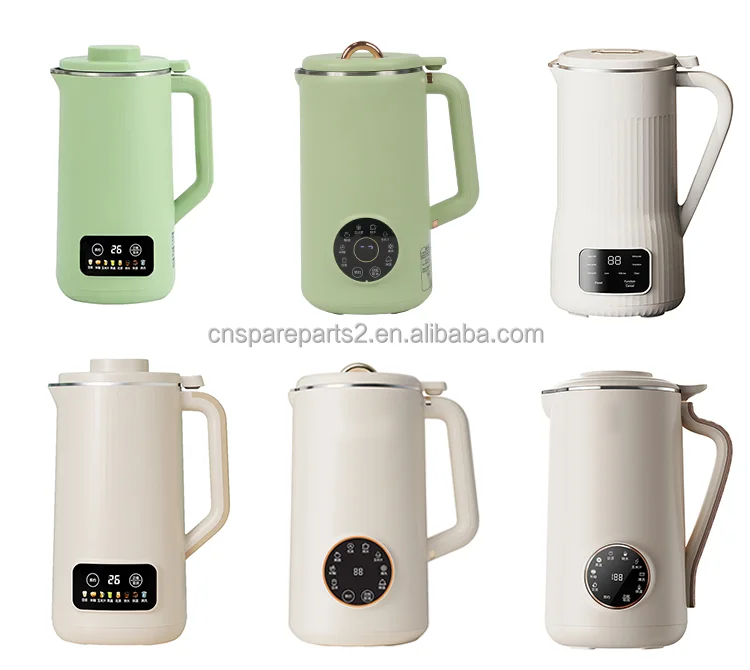 YUEKON Customization Soybean Milk Machines 8 In 1 Multifunctional Hot Soup Maker Mini Heating Blender