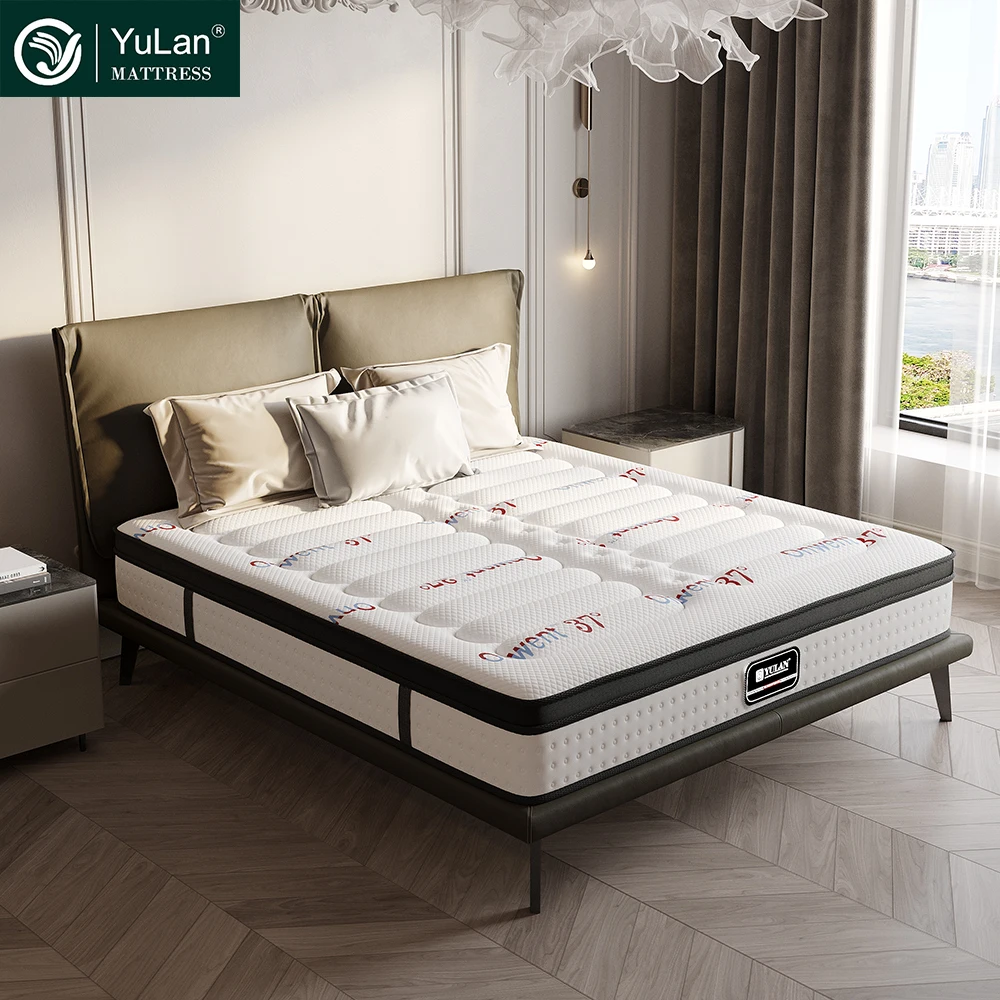 Economical Price Matelas for Hotel Mattress Double Bed Mattress Modern Style Natural Rubber Mattress