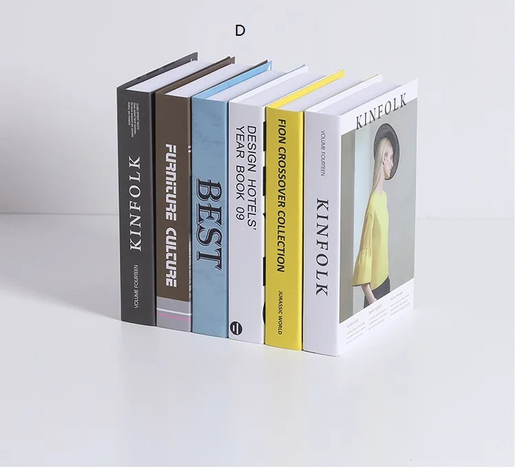 Modern Home Luxury Decor  decorative books Channel book decoration