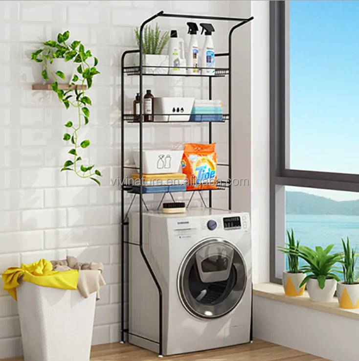 Металлическая Полка над унитазом для ванной комнаты