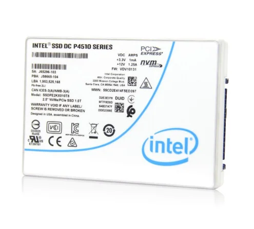 Твердотельный накопитель intel ssd P4510 2T 2 ТБ SSDPE2KX010T801