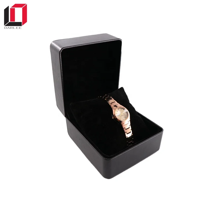 PU leather luxury custom watch packaging box