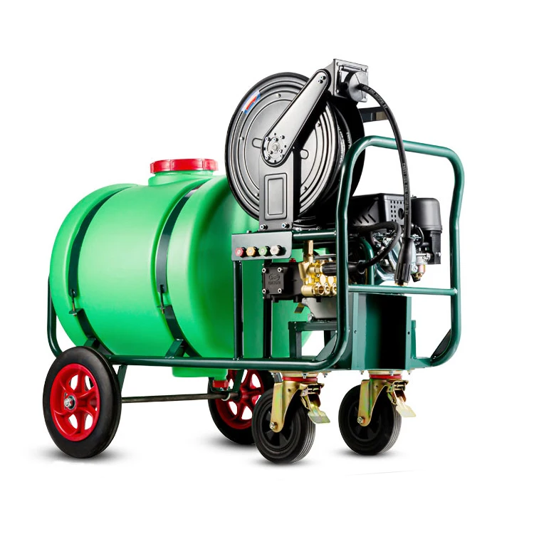 KBN-170L Commercial Portable Petrol 150Bar 150 Bar Big High Pressure Cleaner Cleaning Machine Power Washer With Water Tank
