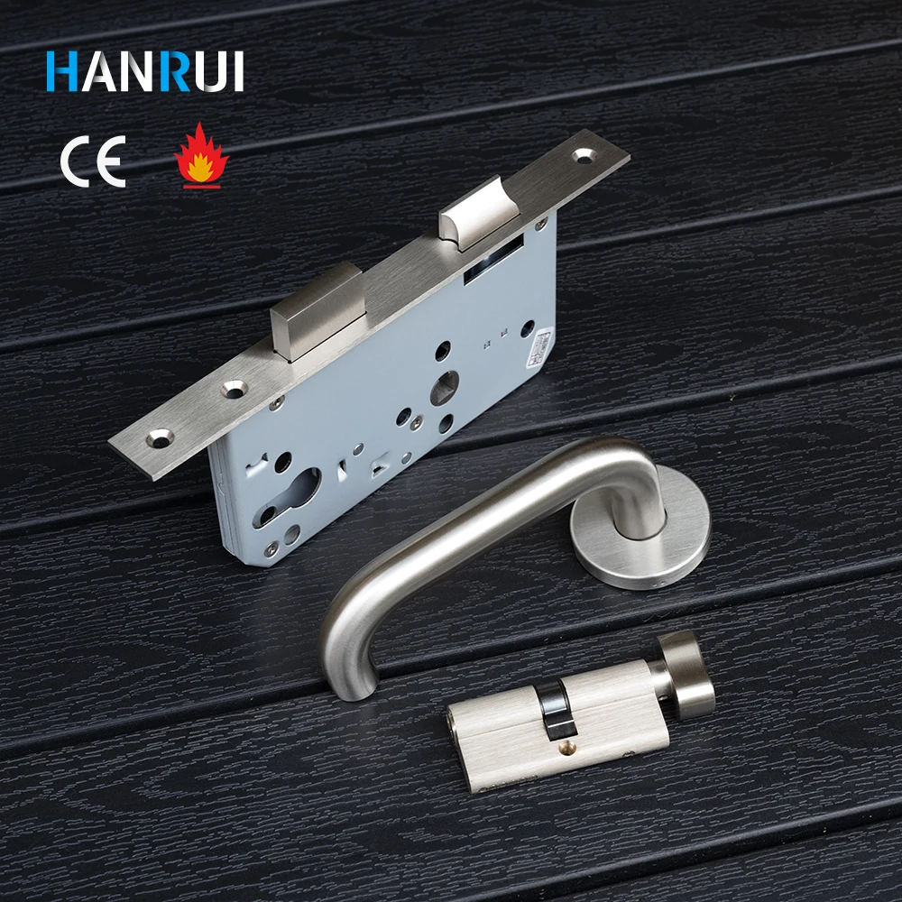 Mortise door lockset european door lock with door handle lock cylinders