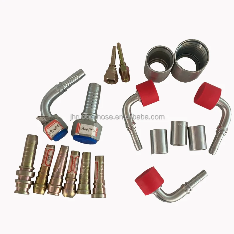 Custom Stainless Steel Barb Hose Fitting Connector Hydraulic Adapter hydraulic Fittings And Hose Carbon Steel Hydraulic Fitting