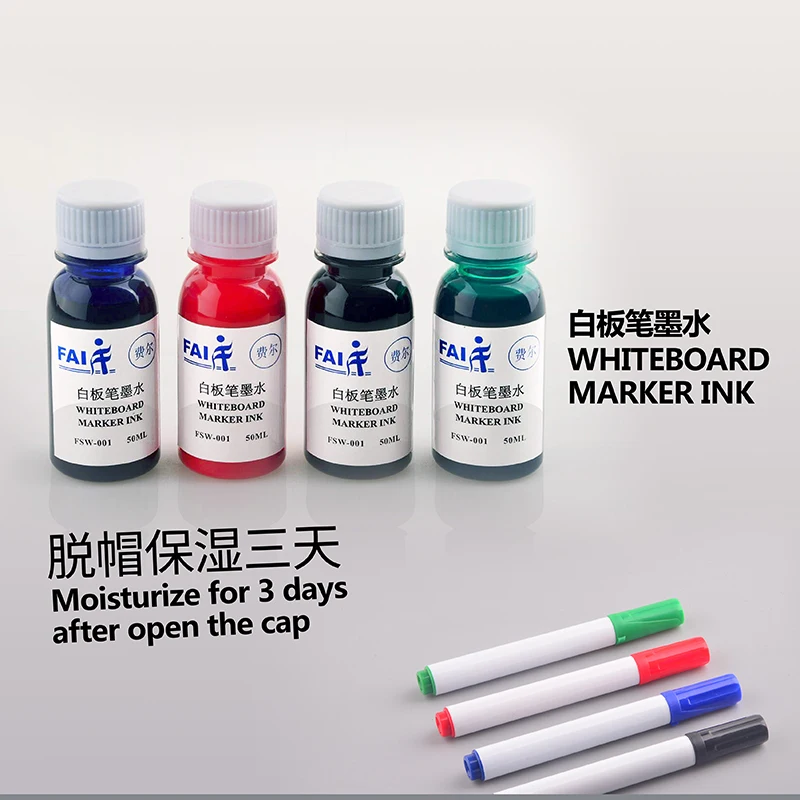 Quality whiteboard marker refill ink 40ml ink for whiteboard marker