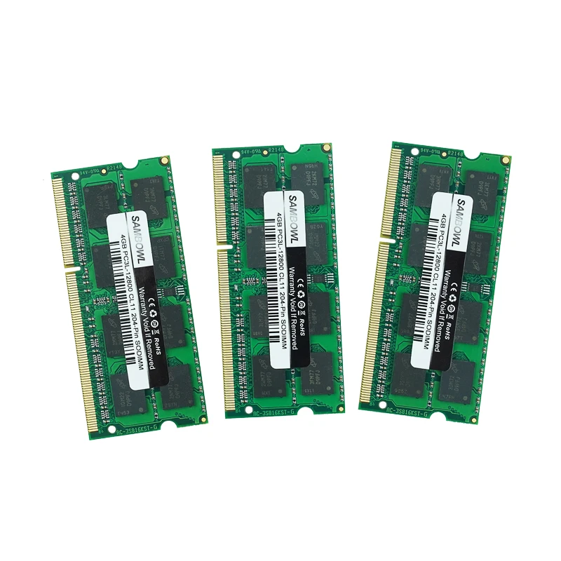Wholesale OEM Support Factory DDR3 RAM 2GB 4GB 8GB 16GB DDR 3 SO DIMM Module Notebook Memory for Laptop