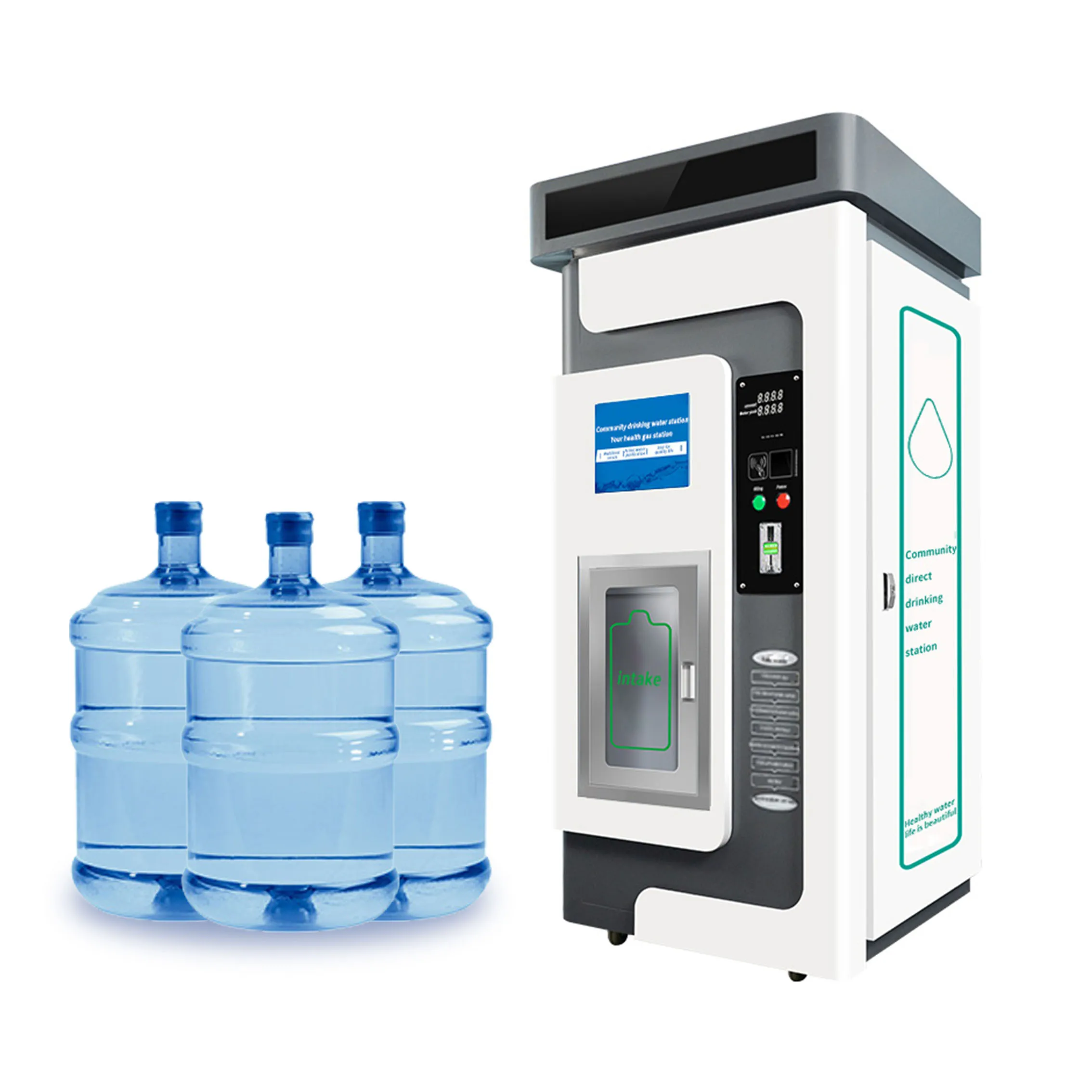 RO Small Refill Ro Drinking  bottle water 400G 800G  Purified Bottled Water Vending Machine For Drinking Water