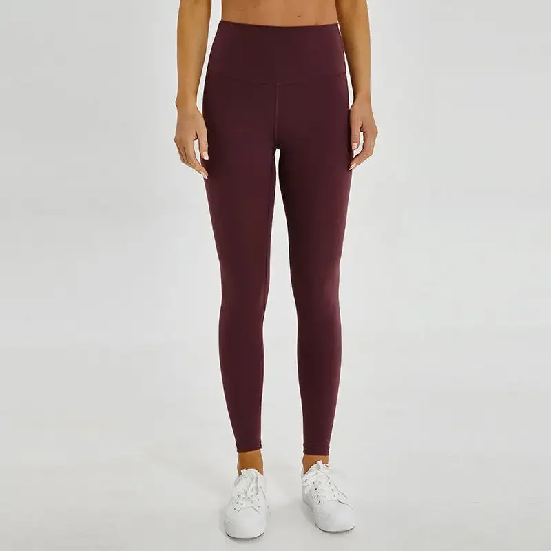 High Quality Neon High Waist Breathable Fitness Leggings Sexy Yoga Pants With Pockets For Women