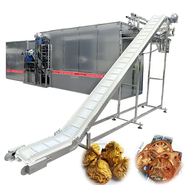 IKE Professional mesh belt dryer Continuous garlic fig tomato drying equipment