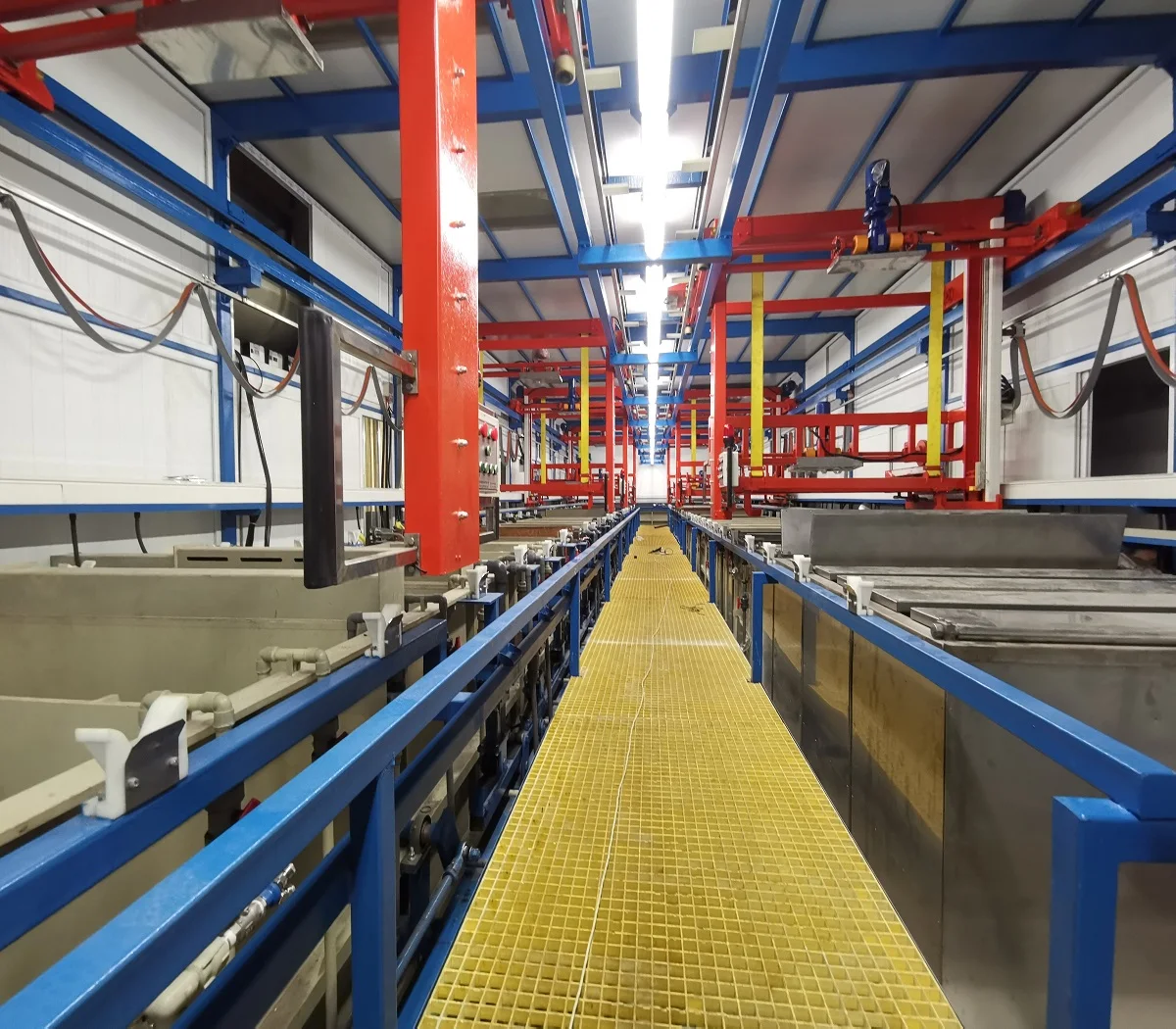 Automatic copper nickel chrome plating production line equipment