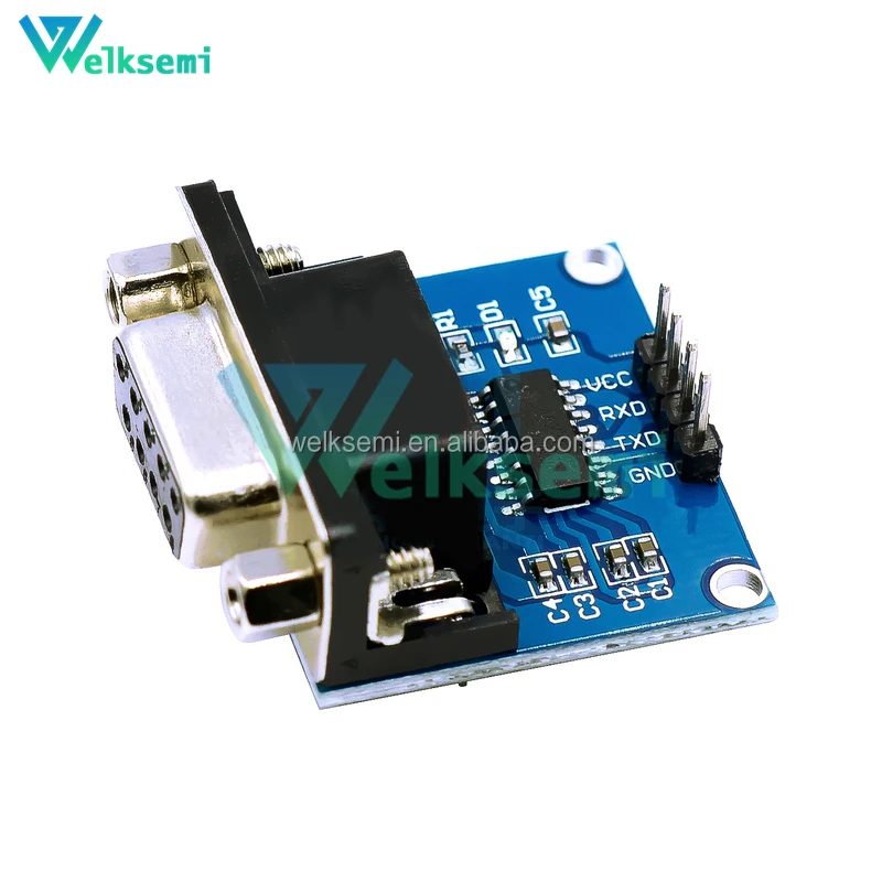 welksemi RS232 to TTL/mother serial port to TTL/serial port module/brush board MAX3232 chip