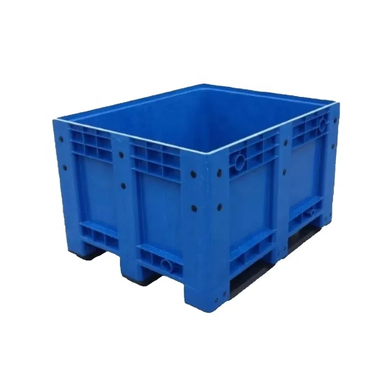 transportation stacking storage euro large fruit plastic pallet box heavy duty plastic pallet container