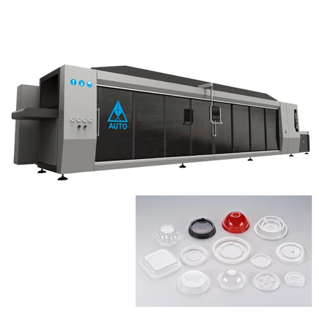 
AUTO Multi-Station High-speed Automatic Plastic Thermoforming Machine Best Choice 