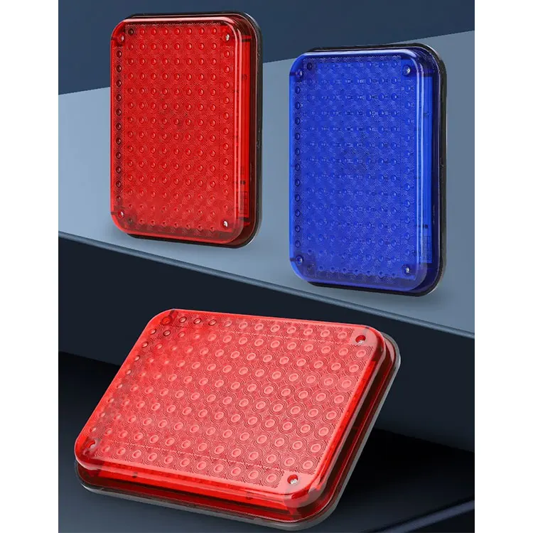 Led Car Flashing Warning Lights Automotive Emergency Caution Light Safety PC Material Flashing Light