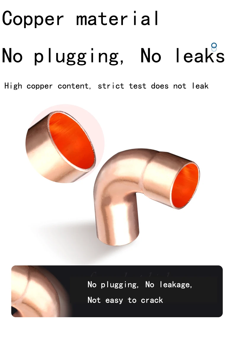 China factory produces and sale copper pipe fittings for various household appliances