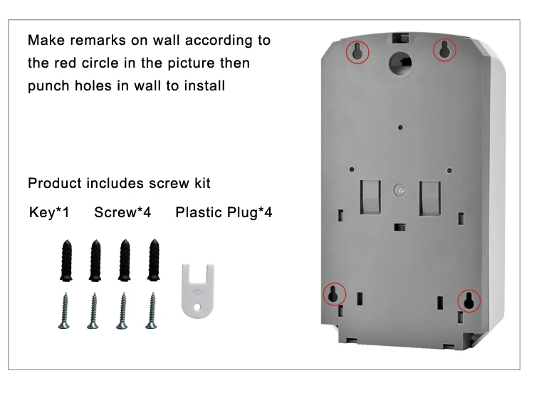 New arrival hotel Replaceable Discharge Head Automatic sensor Soap Dispenser Foam Spray Drops Infrared Induction Soap Dispenser