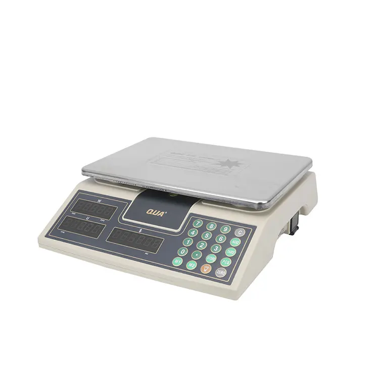 Supermarket Platform Weighing Scale Price Computing With Charger