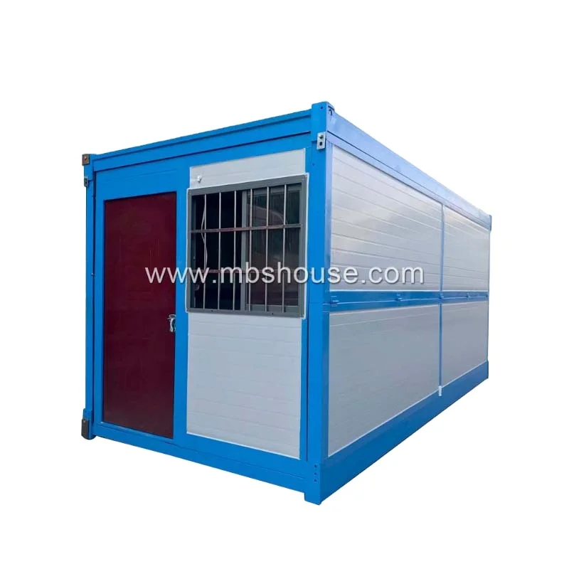 Prefabricated 20ft Foldable Container Residential House