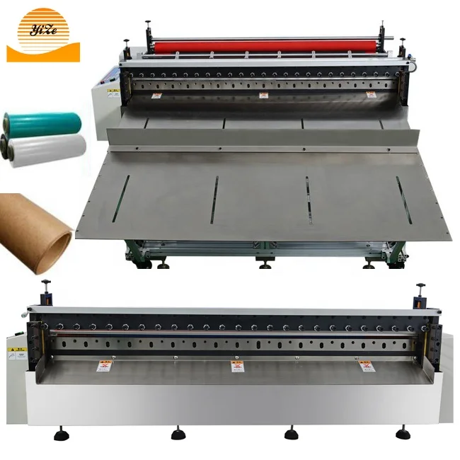 Automatic Feeding Computer Control Roll To Sheet Cutter PE PVC Tube Plastic Film Cutting Machine