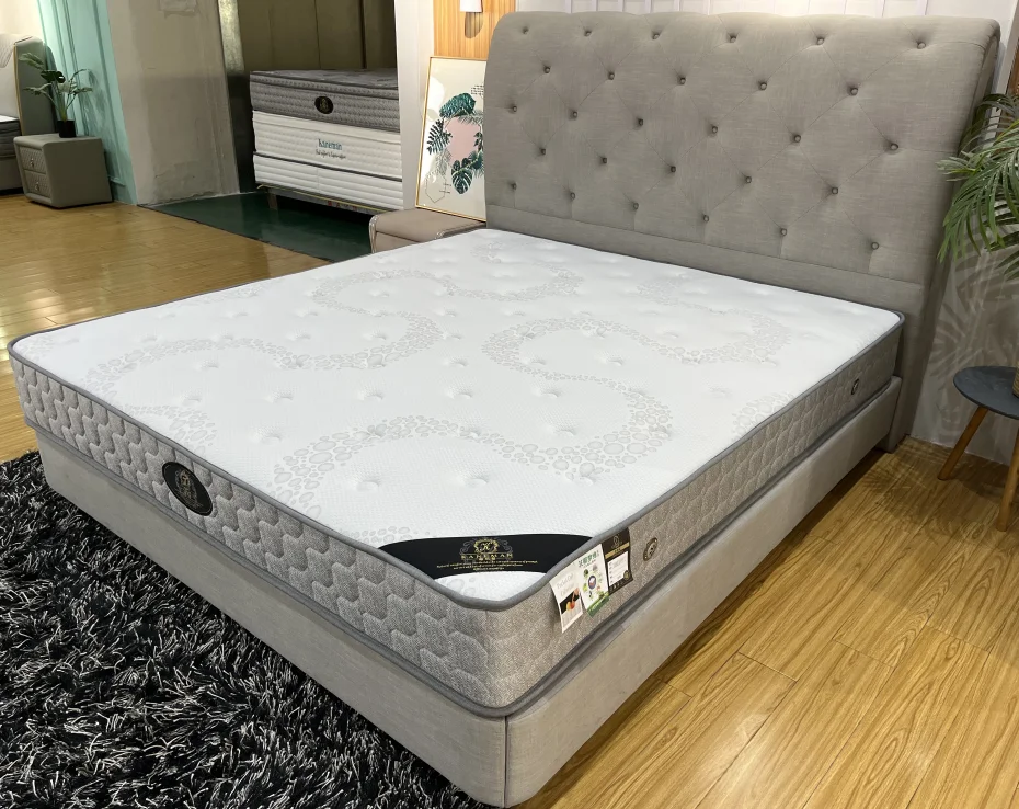 Single Bed Roll Up Hypo-allergenic Knitted Fabric Bonnell Spring Comfort Mattress Factory Bed mattresses 90*190*20cm