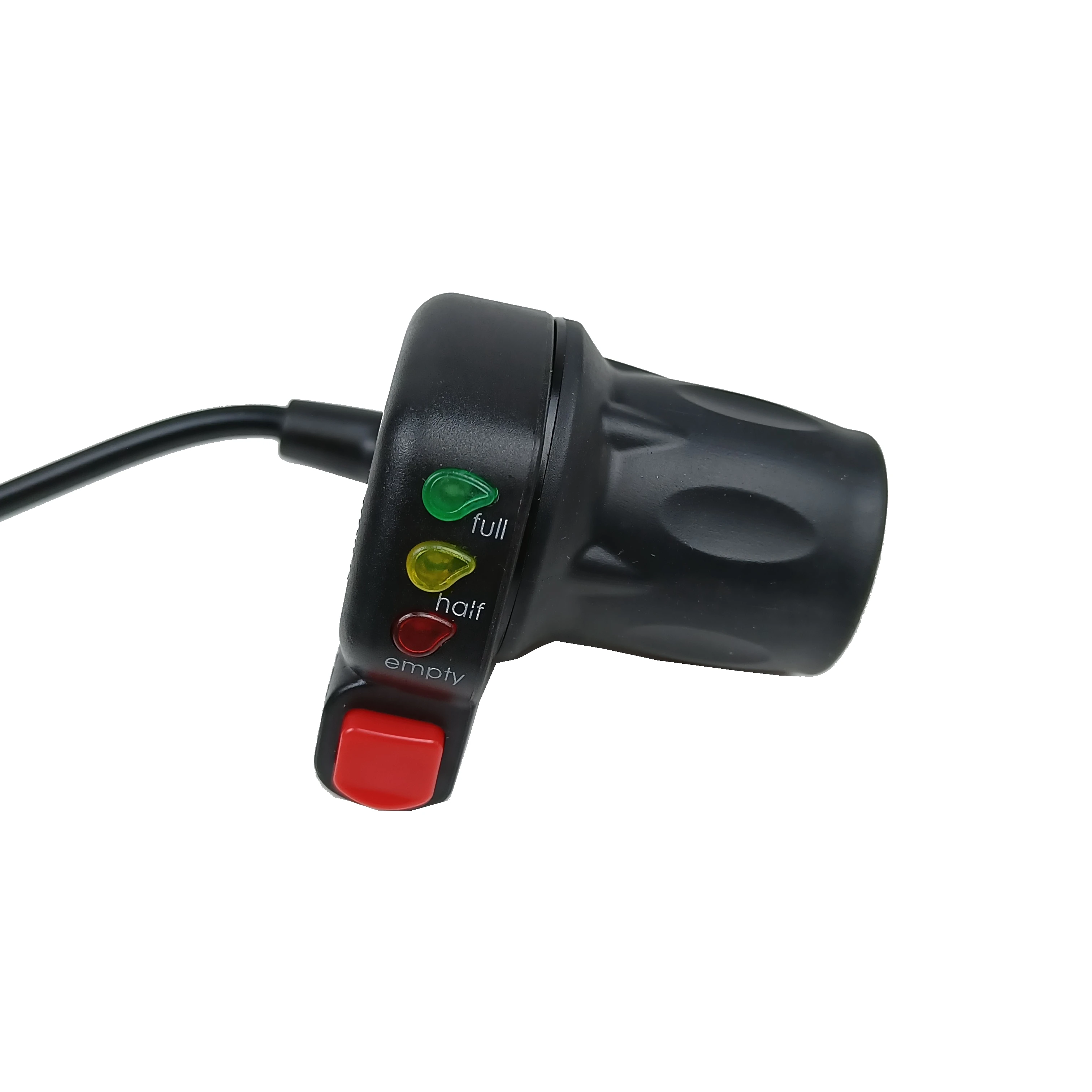 elelctirc bike scooter throttle 24v 36v 48v half twist throttle 29dx with battery indicator