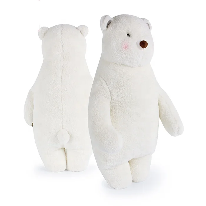Wholesale giant furry bear plush hold pillow stuffed large teddy bear toy