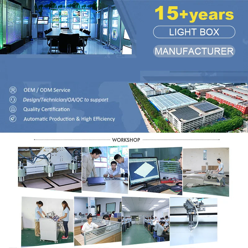 A1 A2 A3 A4 Outdoor Lightbox Acrylic Led Light Box Hanging Led Real Estate Window Display Light Box