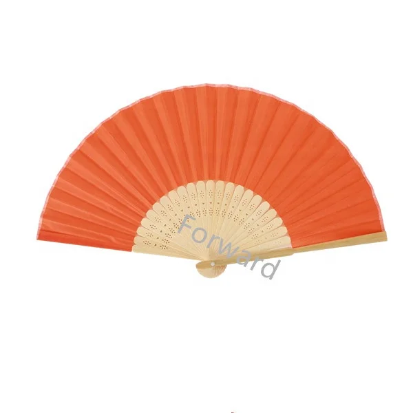 Складной ручной цветной тканевый бамбуковый Шелковый веер с подарочной коробкой