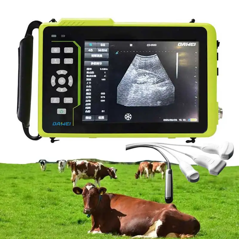 Dawei Y6 Waterproof Handheld Ultrasonic Diagnostic Instrument Portable Vet Ultrasound Scanner For Animal
