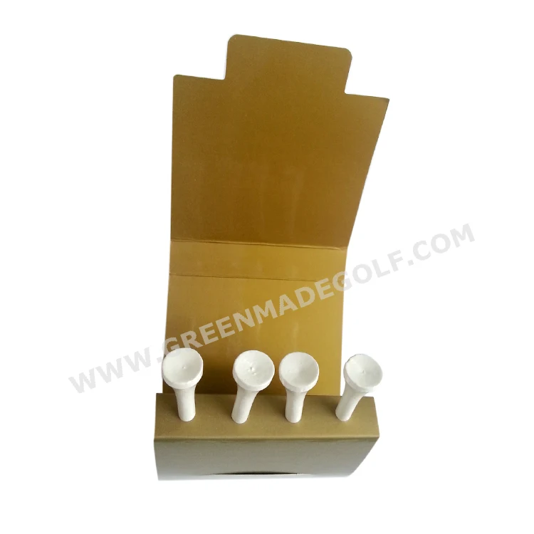 Tee da golf matchfolder matchbook golf tees sets from China factory golf accessories