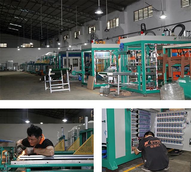 high speed automatic blister plastic vacuum thermoforming machine