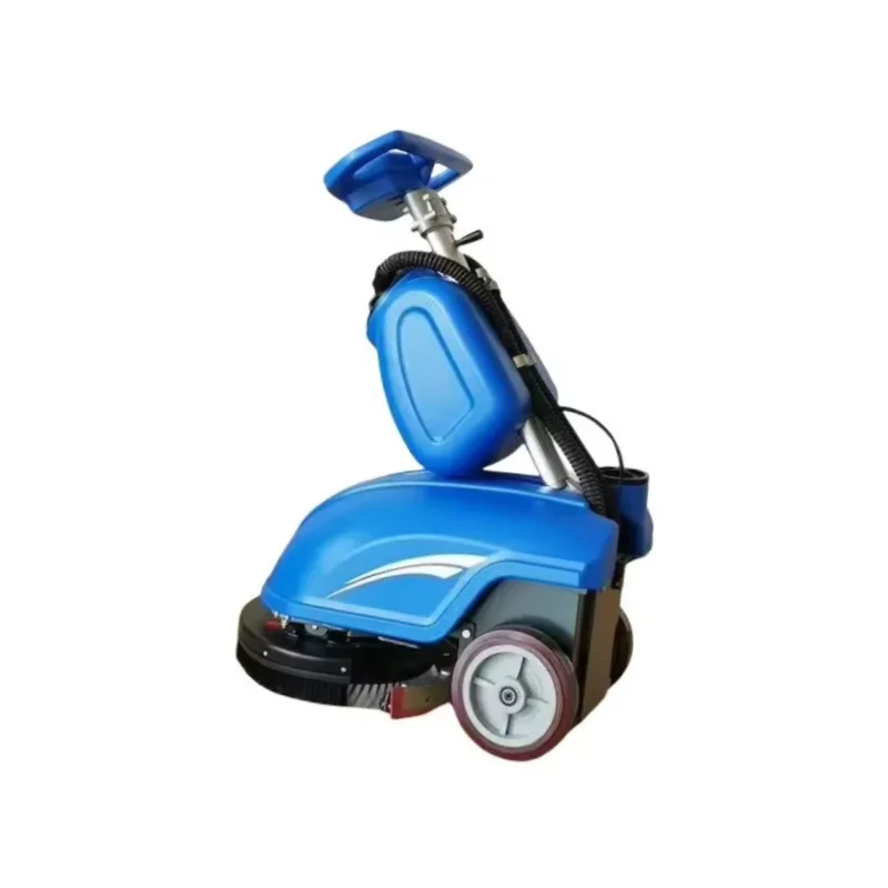 Handheld Auto Scrubber Small Plastic Vacuum Mechanical Sweeper Floor Sweeper Farm Restaurant Industries Small Sweeper