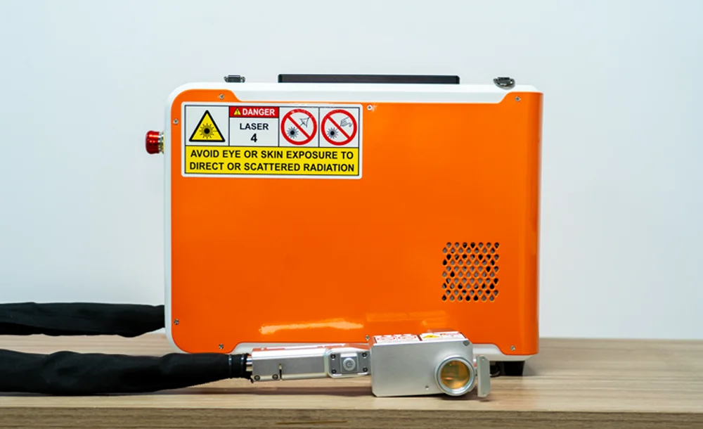50w 100w 200w Lazer Handheld Lase Cleaning Machine Rust and Oil Remover Potable Laser Cleaner Pulse Laser Cleaning Equipment