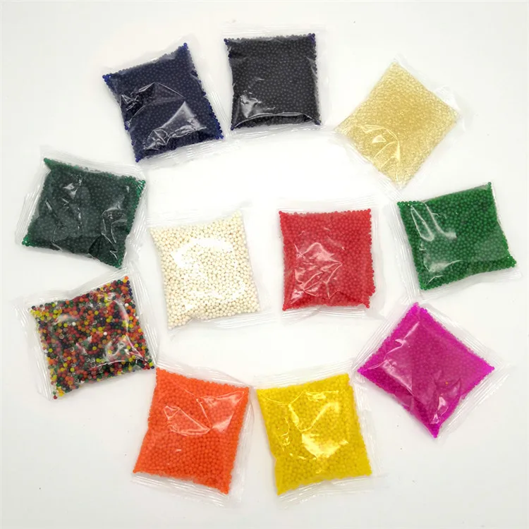
Best sell magic gel ball crystal soil water beads sensory toys set home decor 